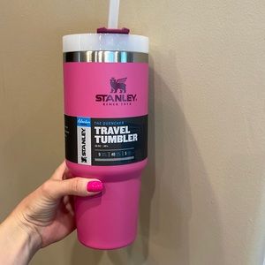 New!! 30 oz Azelea Pink Stanley Quencher Tumbler